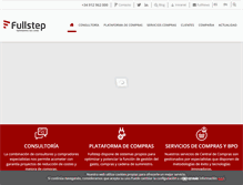 Tablet Screenshot of fullstep.com